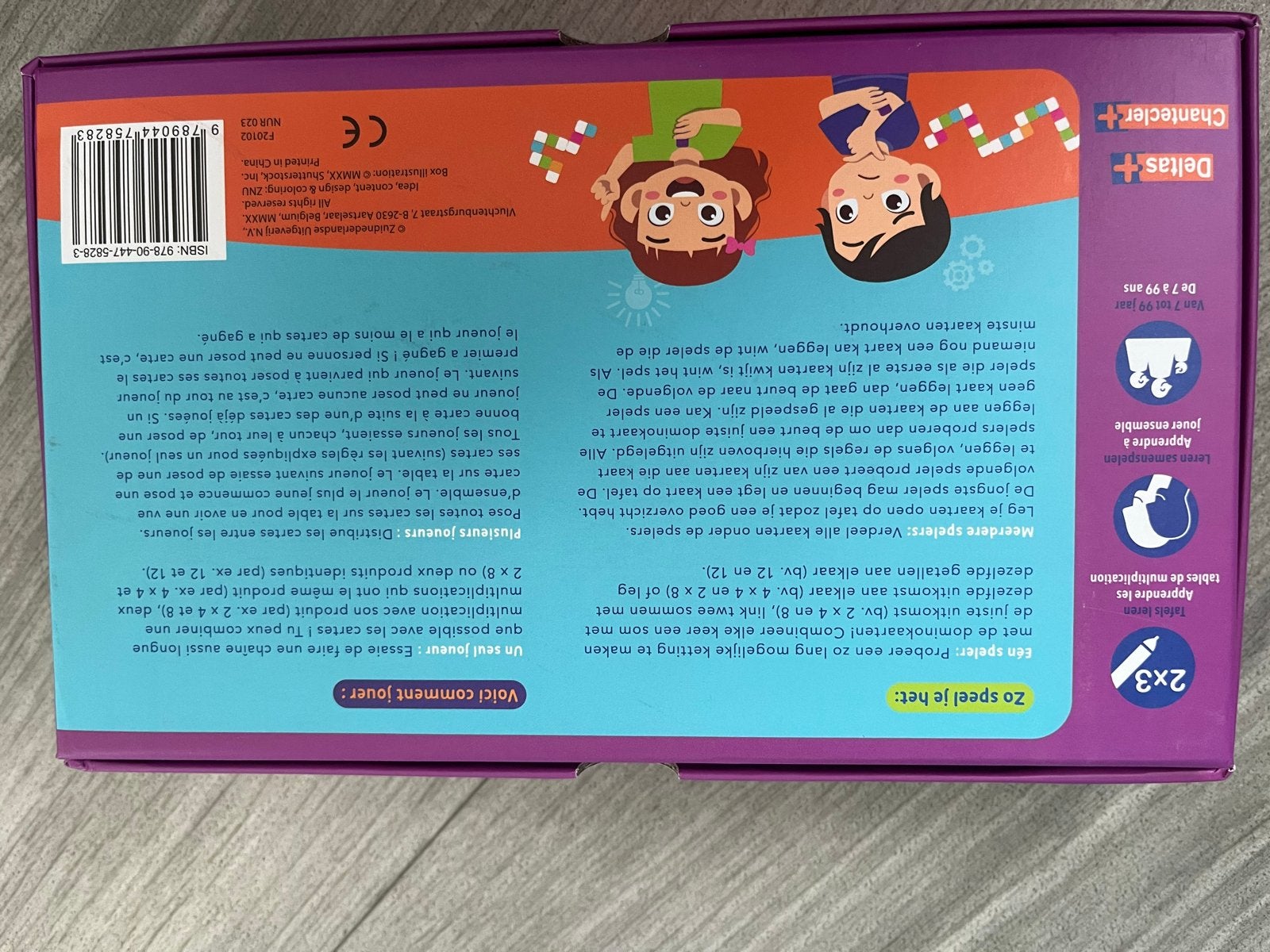Tafels leren Domino - Nieuw educatief spel, Kinderen en Baby's, Ophalen of Verzenden, Nieuw, Rekenen