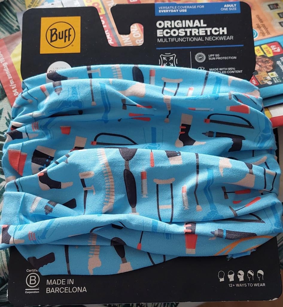 Buff Original EcoStretch Nekwarmer - Ski/Snowboard, Maat 38/40 (M), Overige typen, Nieuw, Ophalen of Verzenden
