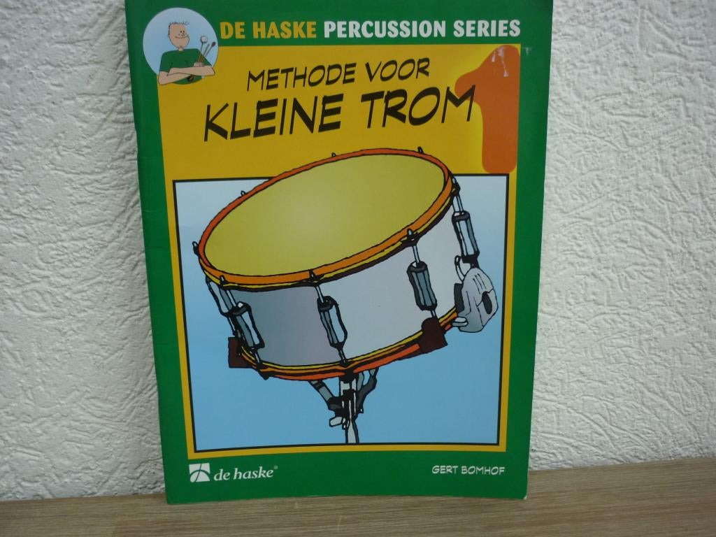 Gert Bomhof Methode voor de kleine trom - percussion serie, Overige genres, Drums of Percussie, Les of Cursus, Ophalen of Verzenden