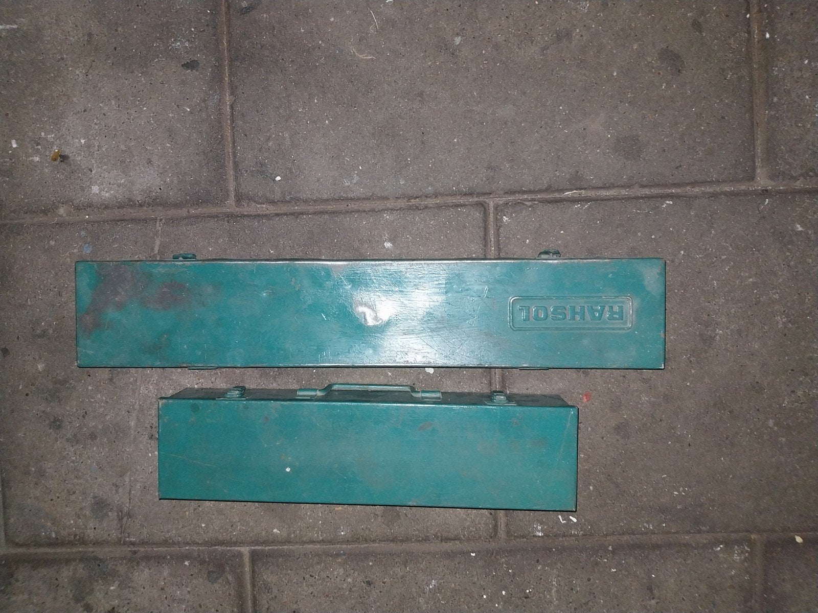 Stalen opbergboxen - Set van 2, Ophalen