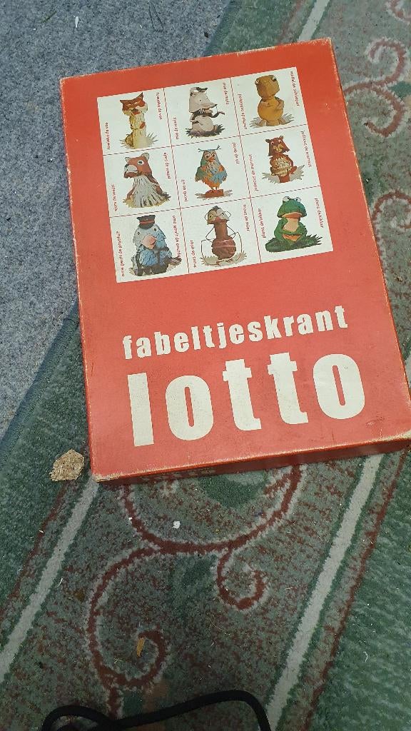 fabeltjeskrant lotto, Ophalen of Verzenden, Gebruikt