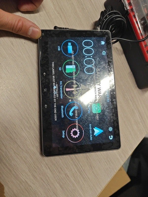 7 Inch Carplay scherm., Auto diversen, Ophalen of Verzenden, Nieuw