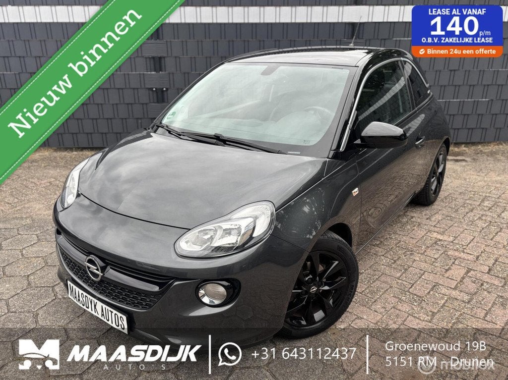 Opel Adam 1.4 CARPLAY PDC STOEL/STUURVERWARMING GARANTIE, Auto's, Opel, Bedrijf, ADAM, ABS, Airconditioning, Android Auto, Apple Carplay