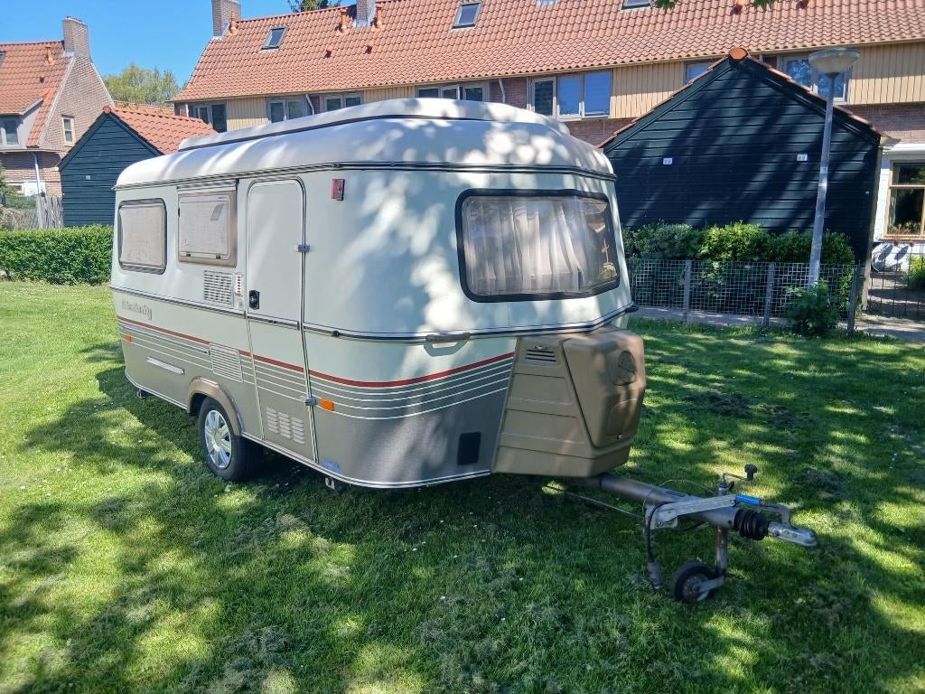Eriba Touring 430 BSA met Toiletruimte, Caravans en Kamperen, Standaardzit, Particulier, 4 tot 5 meter, Tot en met 3