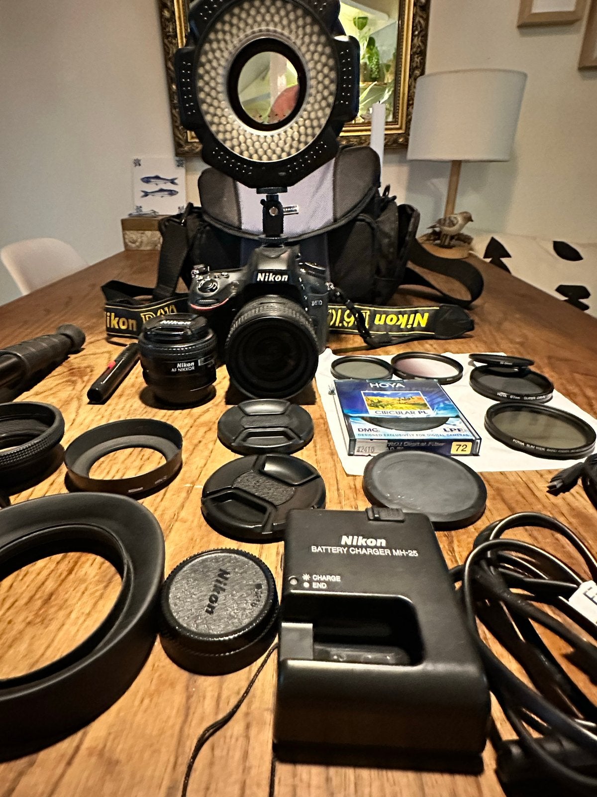 Complete Nikon D610 Full Frame Fotoset - Direct klaar voor g, Gebruikt, Spiegelreflex, Beeldstabilisatie, Ophalen of Verzenden
