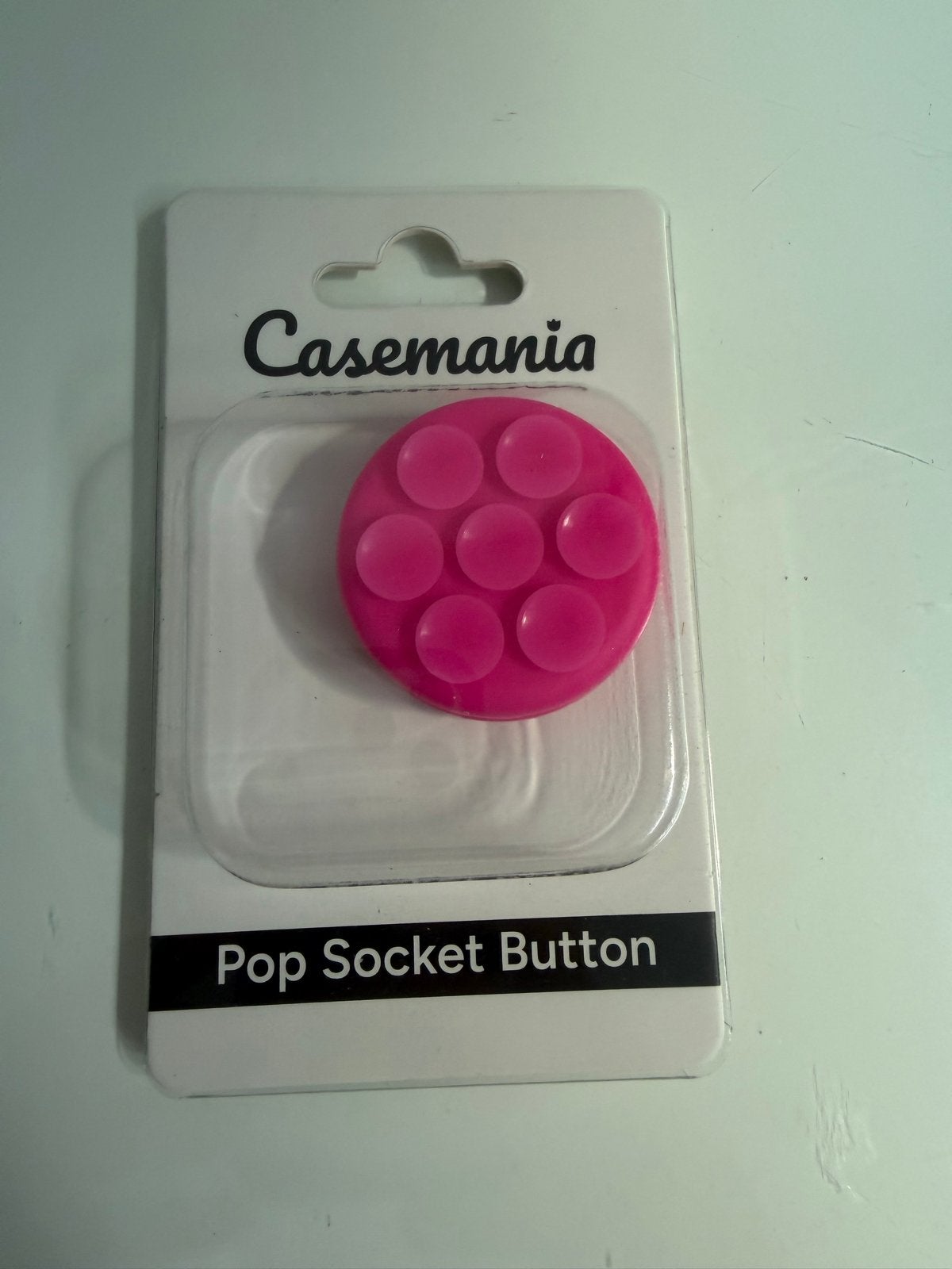 Casemania Pop Socket Button - Roze Telefoonhouder, Ophalen of Verzenden, Nieuw, Overige typen