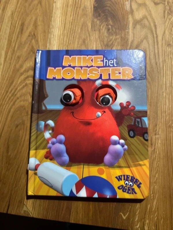 Boek Mike het monster. met wiebelogen, Boeken, Ophalen of Verzenden, Gelezen, Fictie algemeen