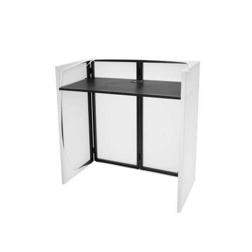 Omnitronic Compact Mobile DJ Stand inclusief afscherming Wit, Geluidgestuurd, ., Overige typen, Nieuw