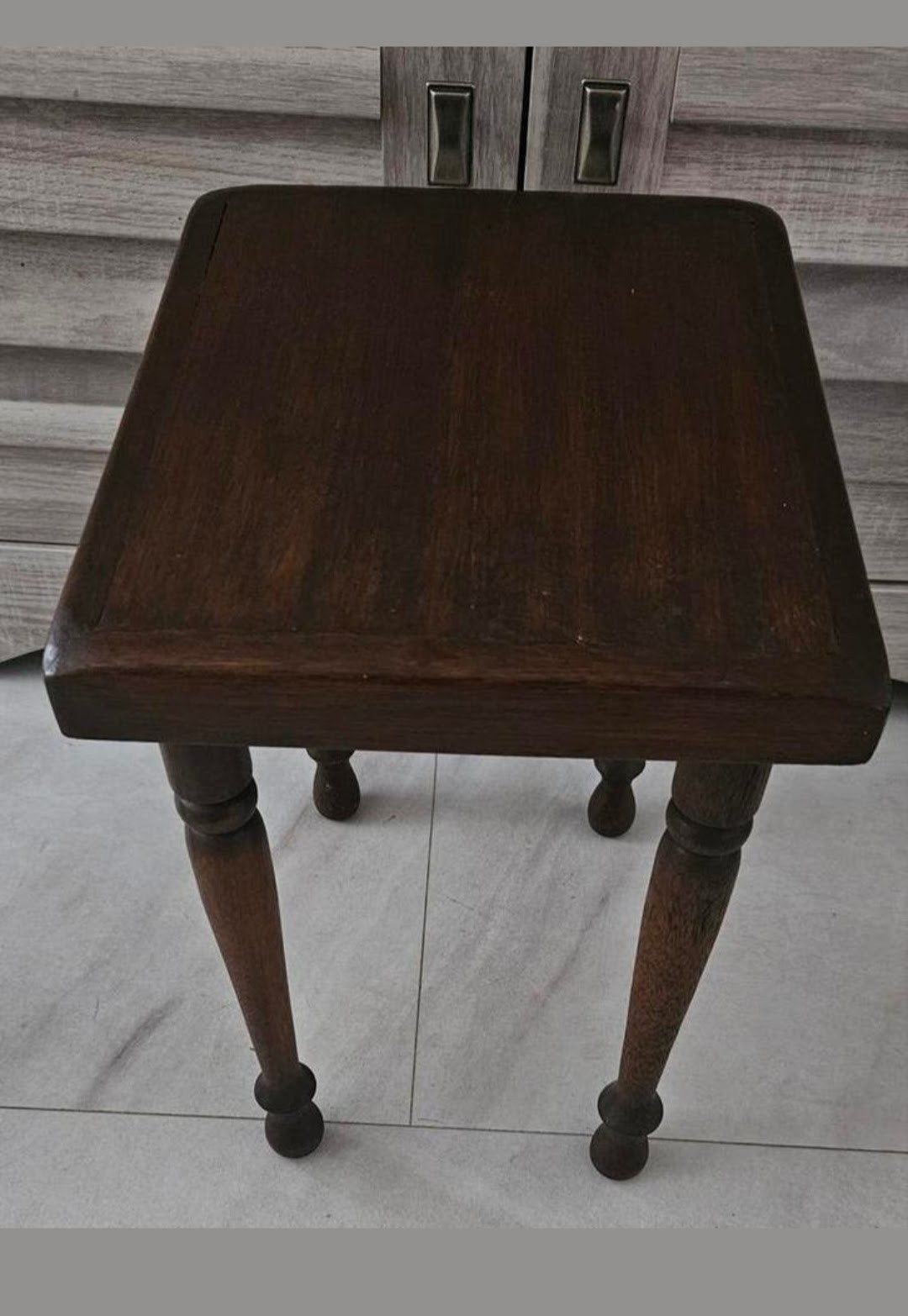 Tafeltje bijzet klein hout werkje in de pootjes  leuk handig, Antiek en Kunst, Ophalen