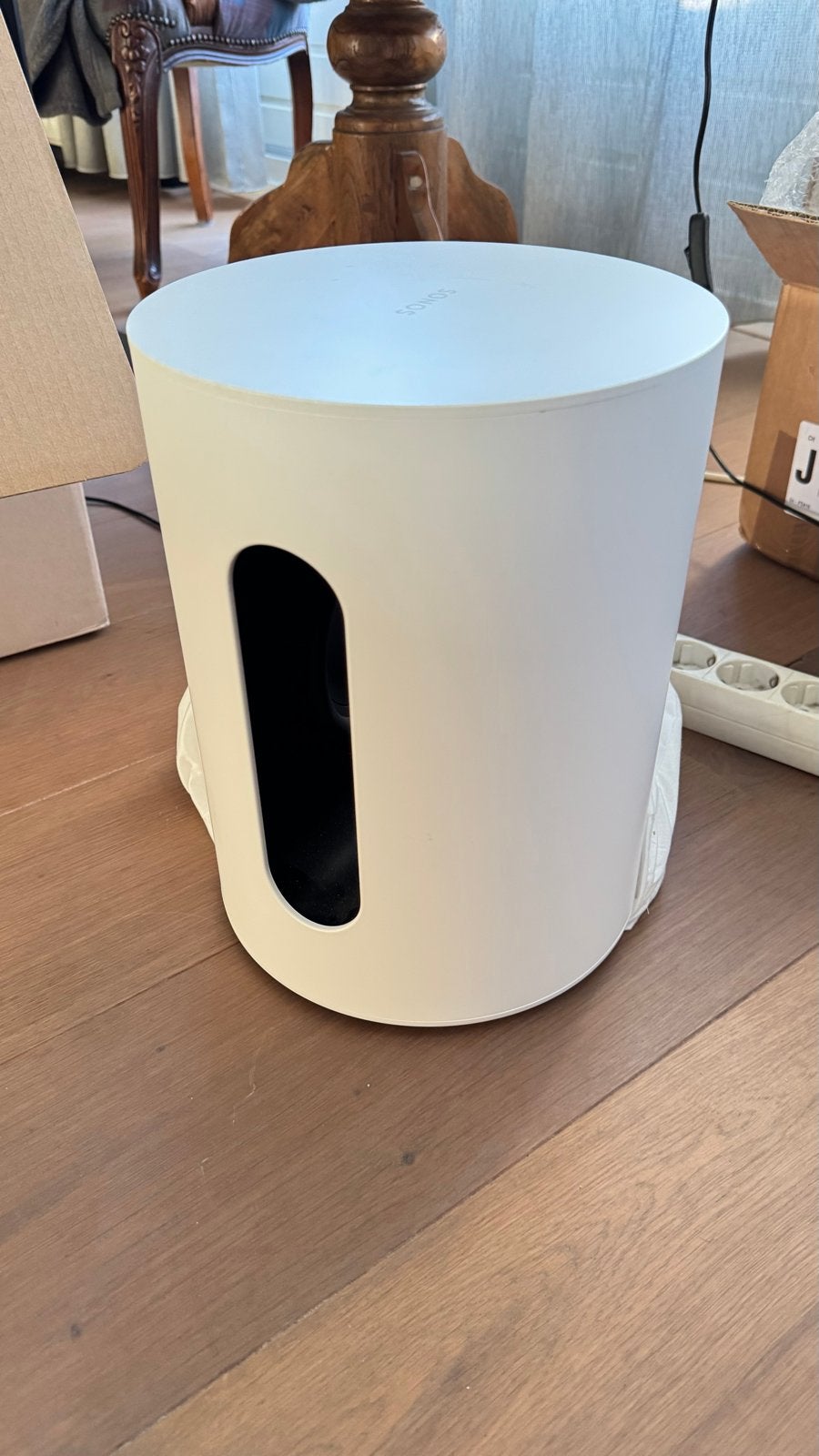 Sonos Sub Mini Wit - Compacte draadloze subwoofer, Ophalen, Subwoofer, Zo goed als nieuw, Sonos