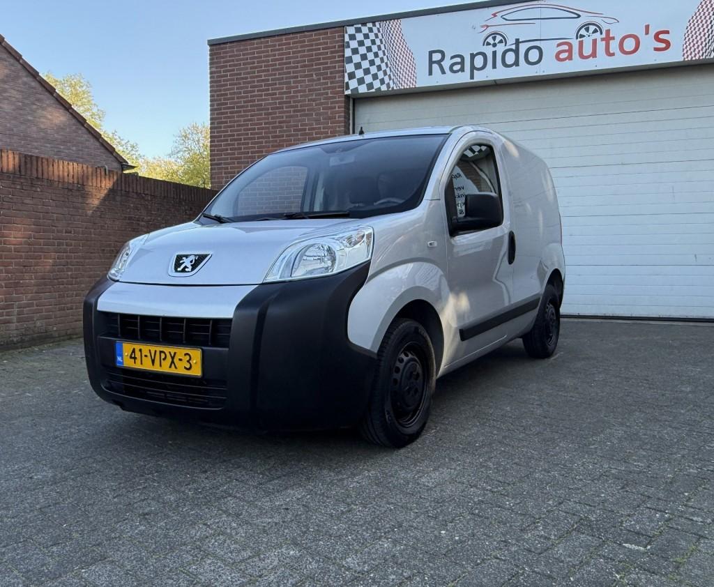 Peugeot BIPPER 1.4 HDI 1e eigenaar 135160 Km NAP, Bedrijf, Zilver of Grijs, Elektrische ramen, Te koop