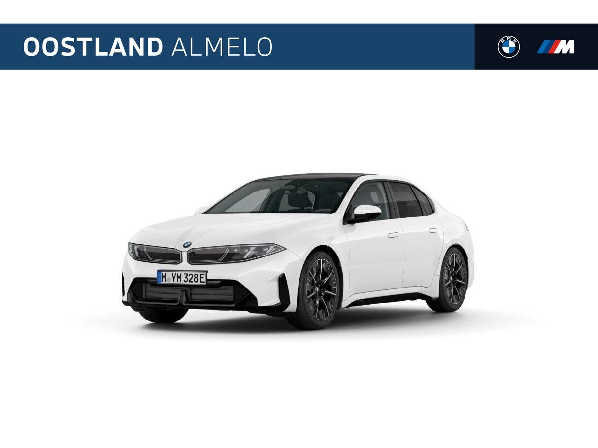 BMW i3 50 xDrive M Sport / Panoramadak / 3D Head-Up / M Mult, Automaat, Zwart, Wit, Leder