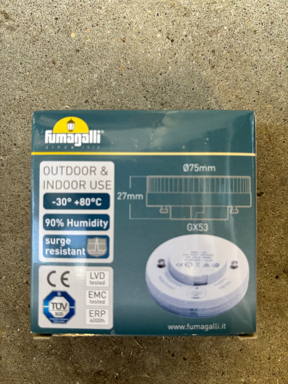 10x GX53 LED lichtbron 3W 350lm 4000K, Wit, Overige merken, Kunststof, Nieuw