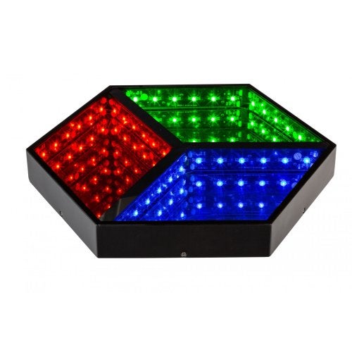 JB Systems HEXAGON 3D Retro Fantastisch 3D spiegeleffect, Muziek en Instrumenten, Licht en Laser, Geluidgestuurd, ., Nieuw, Ophalen of Verzenden