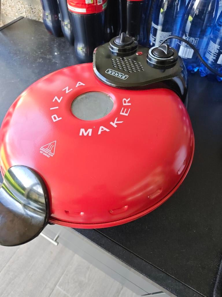 Pizza oventje met bakplaat, Ophalen of Verzenden, Gebruikt, Steengrill