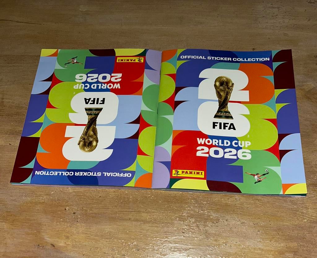 Panini World Cup 2026 Sticker Collection Dubbelen, Verzenden, Nieuw, Sticker