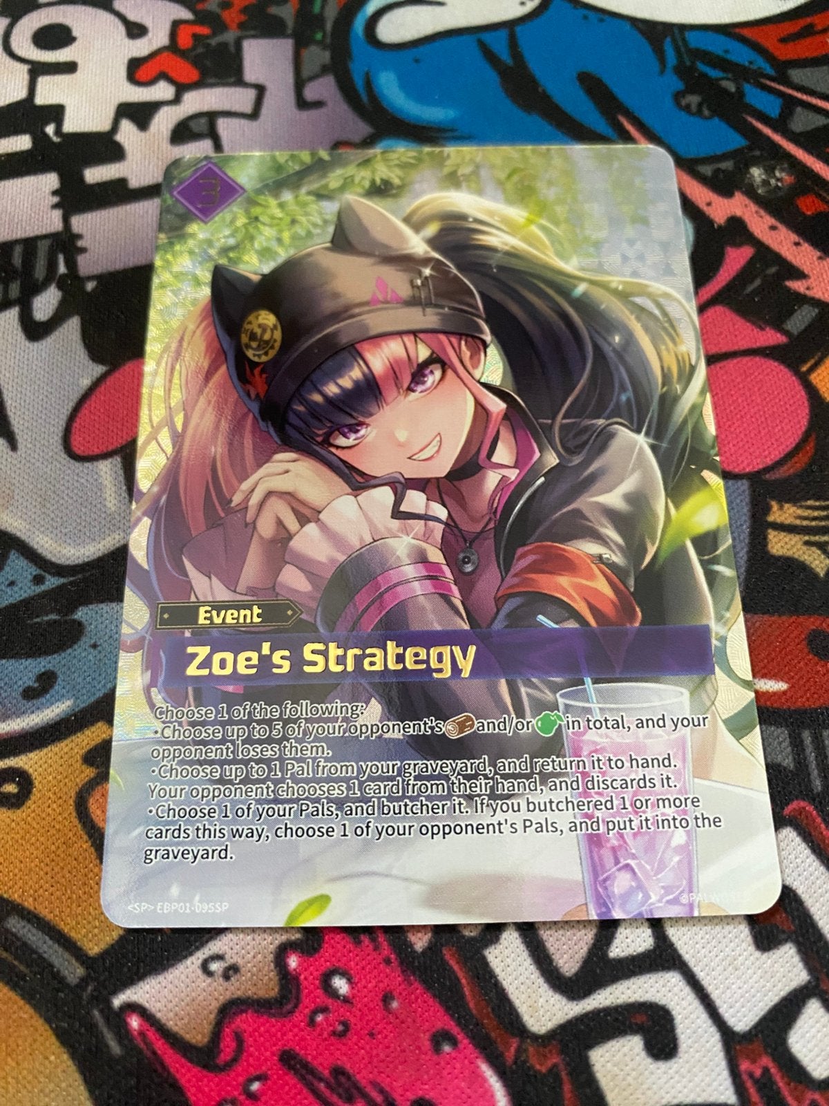 Palworld Zoe’s Strategy kaart, Ophalen, Zo goed als nieuw, Losse kaart