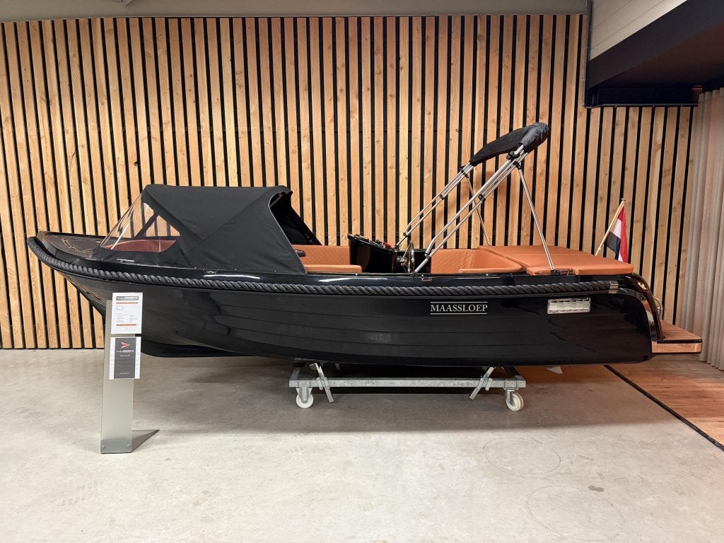 Nieuwe MAASSLOEP 590 Tender DELUXE 20PK HONDA 'AppleCarplay'