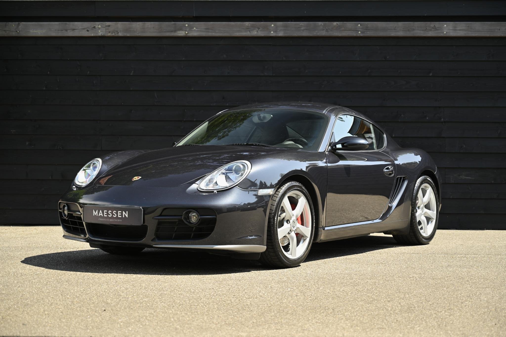 Porsche Cayman S 3.4 Tiptronic - Sport Chrono - Sportstoelen, Auto's, Porsche, Gebruikt, Zwart, Cayman, 2 stoelen
