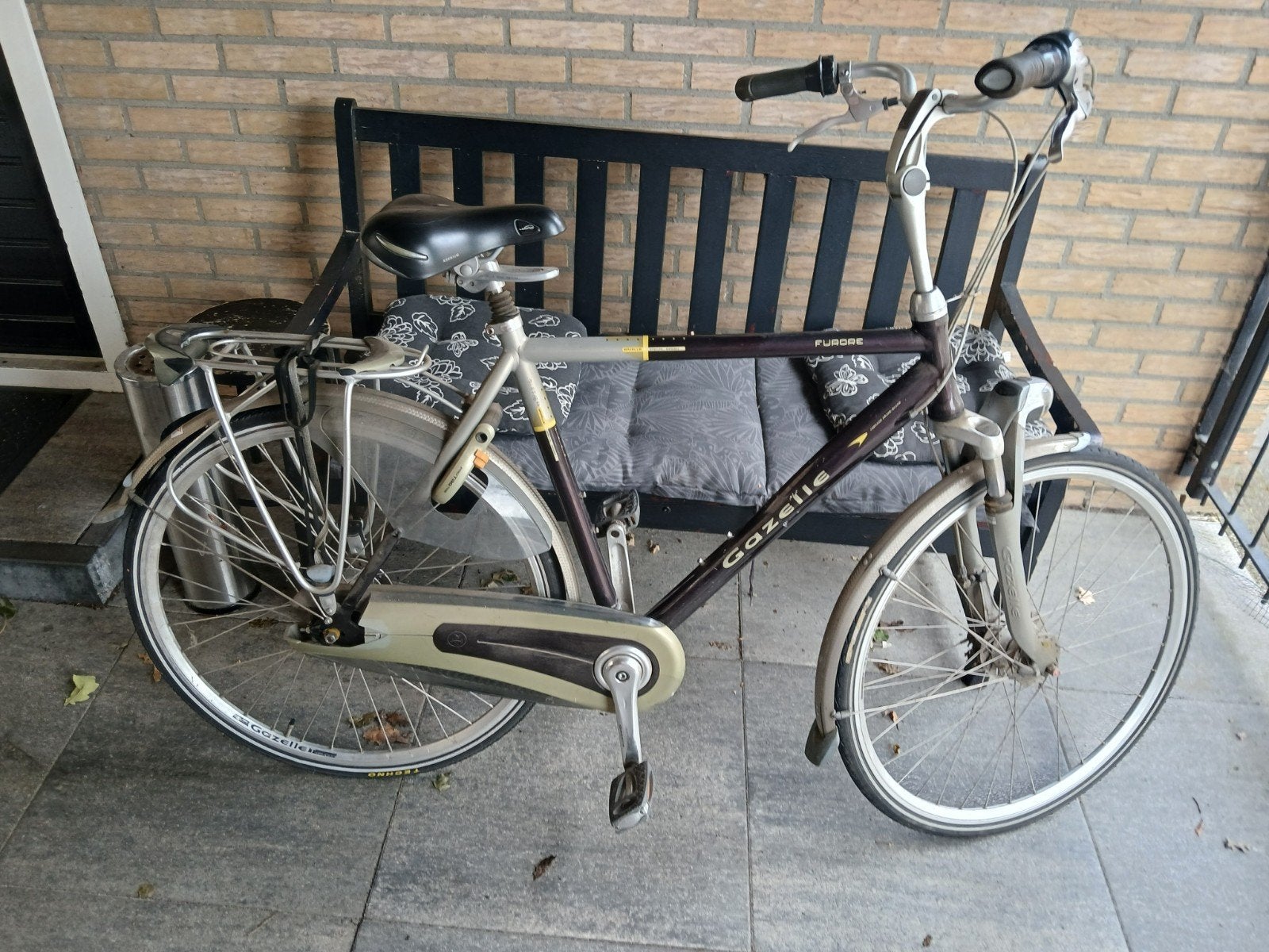 stations studenten heren fiets gazelle fuore57 cm, Ophalen, Gebruikt, Versnellingen, 57 tot 61 cm