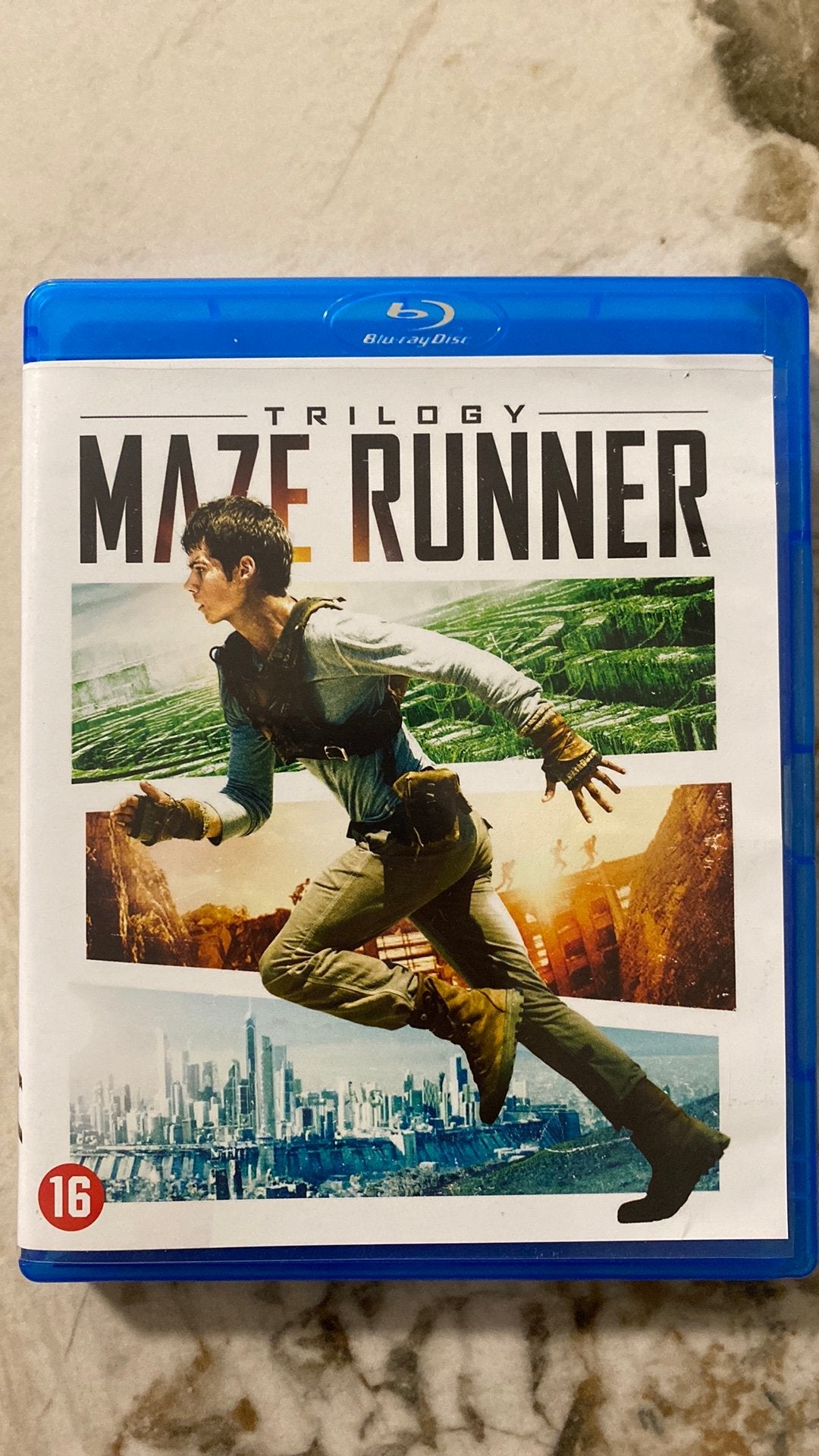 Maze runner 1 2 3 blu ray NL versie trilogy, Ophalen of Verzenden, Zo goed als nieuw