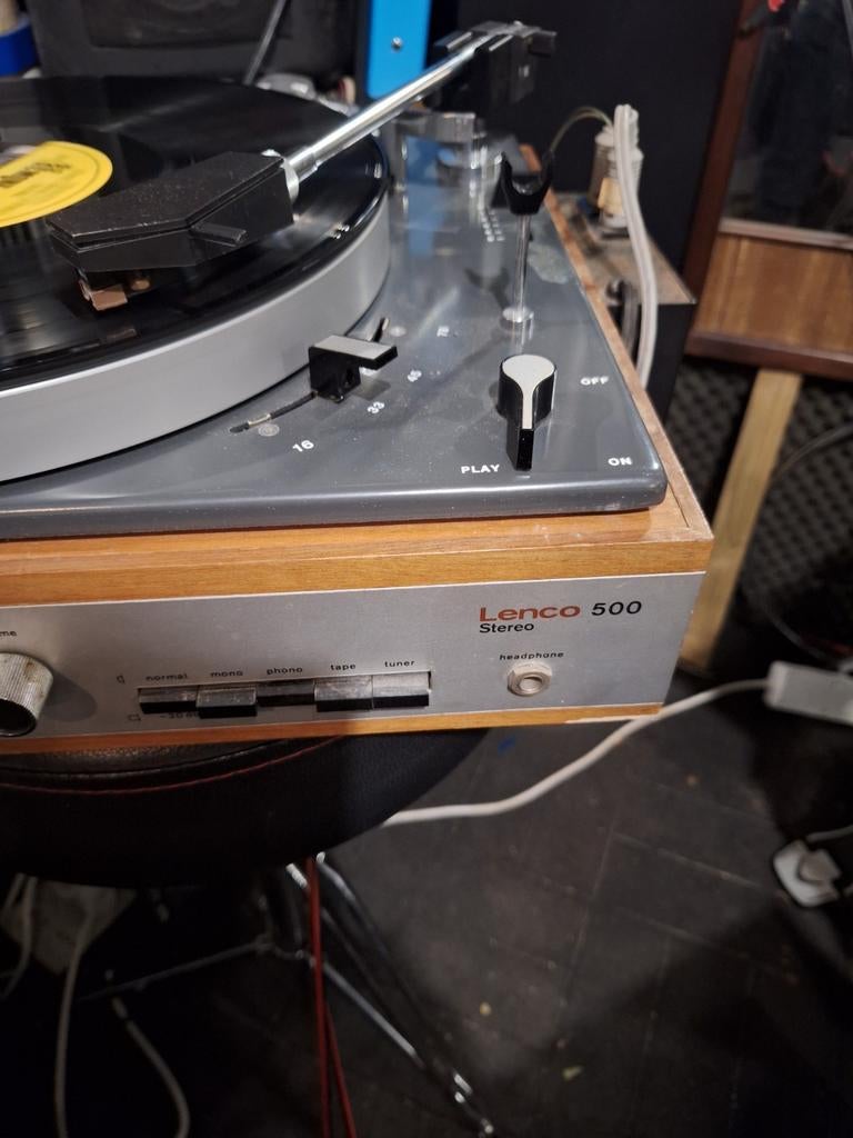 Lenco B55 Platenspeler - Vintage Geluidskwaliteit, Ophalen of Verzenden, Gebruikt, Platenspeler, Overige merken