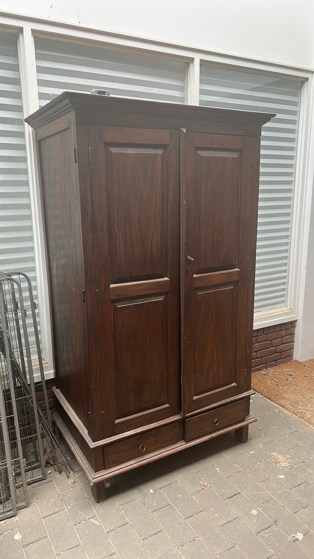 Gratis diepe massieve kast, Ophalen, Gebruikt, 170 cm of meer