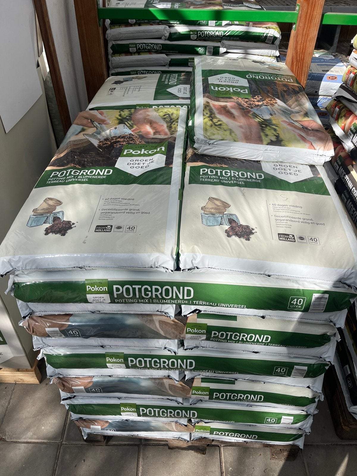 Pokon Universele Potgrond 40L voor gezonde planten, Tuin en Terras, Ophalen of Verzenden, Potgrond