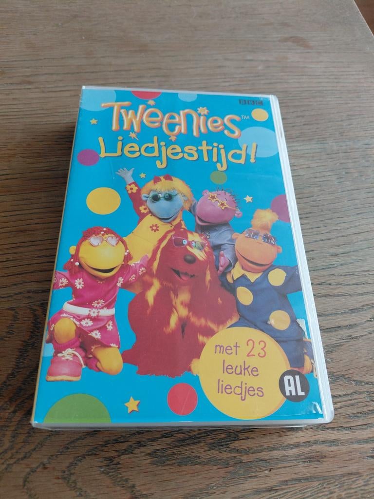 Liedjestijd met de Tweenies videoband BBC, Gebruikt, Alle leeftijden, Kinderprogramma's en -films, Ophalen of Verzenden