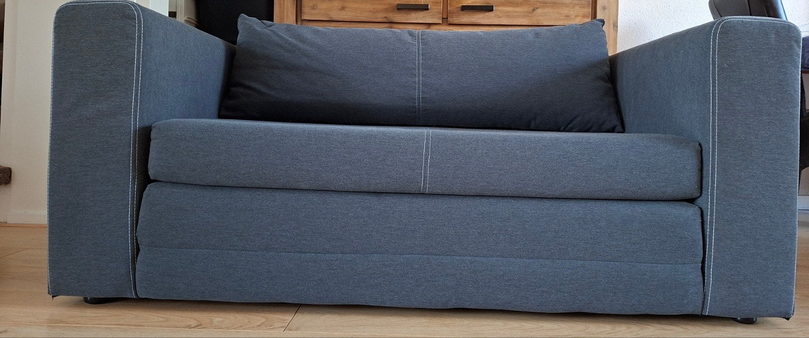 GRATIS Ikea slaapbankje - Compact en Comfortabel, Ophalen, Gebruikt, Tweepersoons, 140 cm