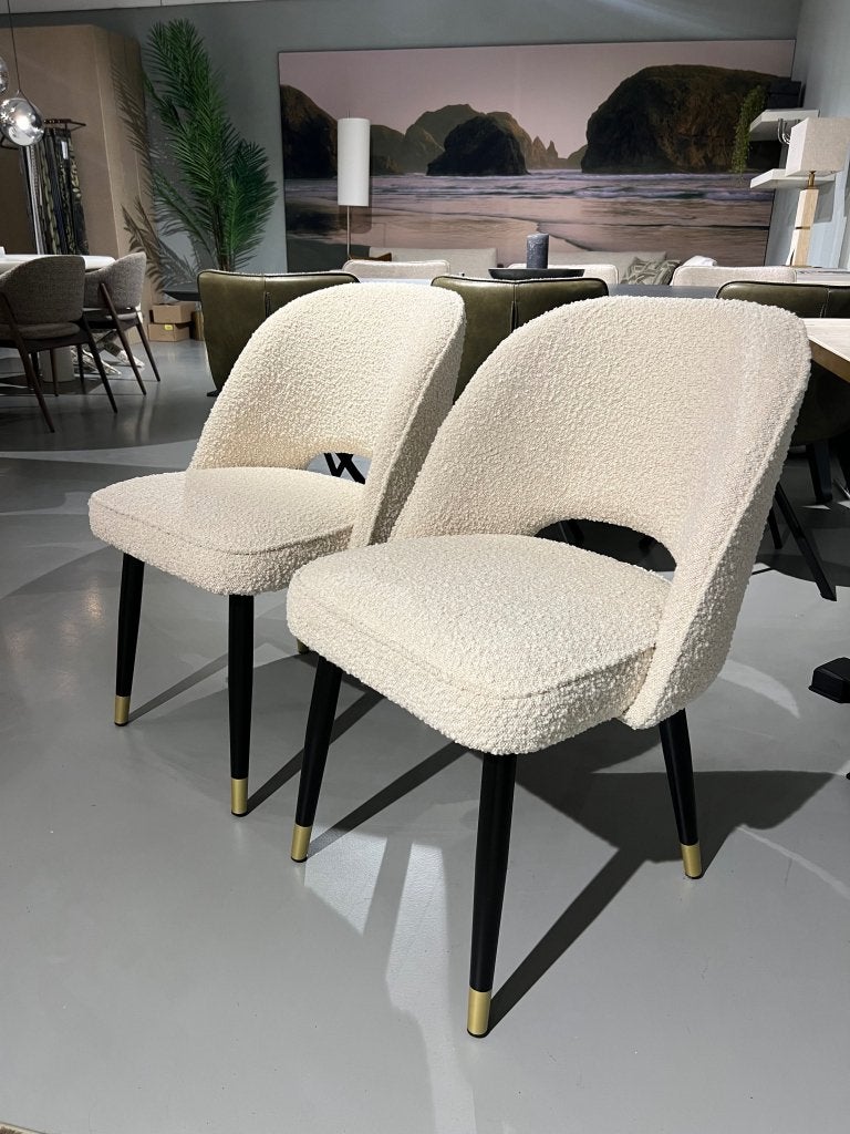 Eichholtz Eetkamerstoelen Cliff (Set van 2), Huis en Inrichting, Twee, Delfweg 52 2211 VN Noordwijkerhout, Wit, Eichholtz