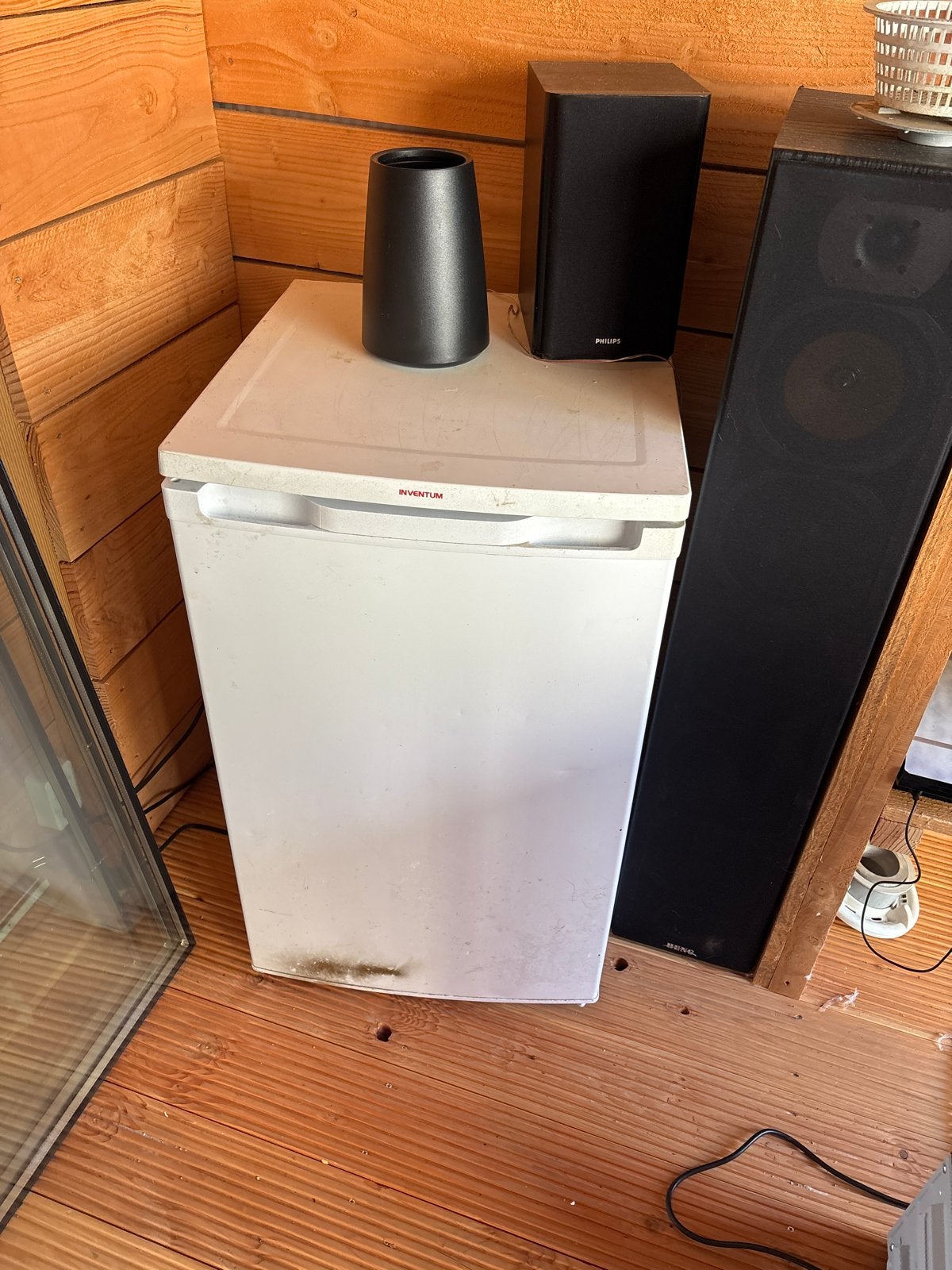 Inventum Koelkast defect oud ijzer, 85 tot 120 cm, Ophalen of Verzenden, Minder dan 75 liter, 45 tot 60 cm