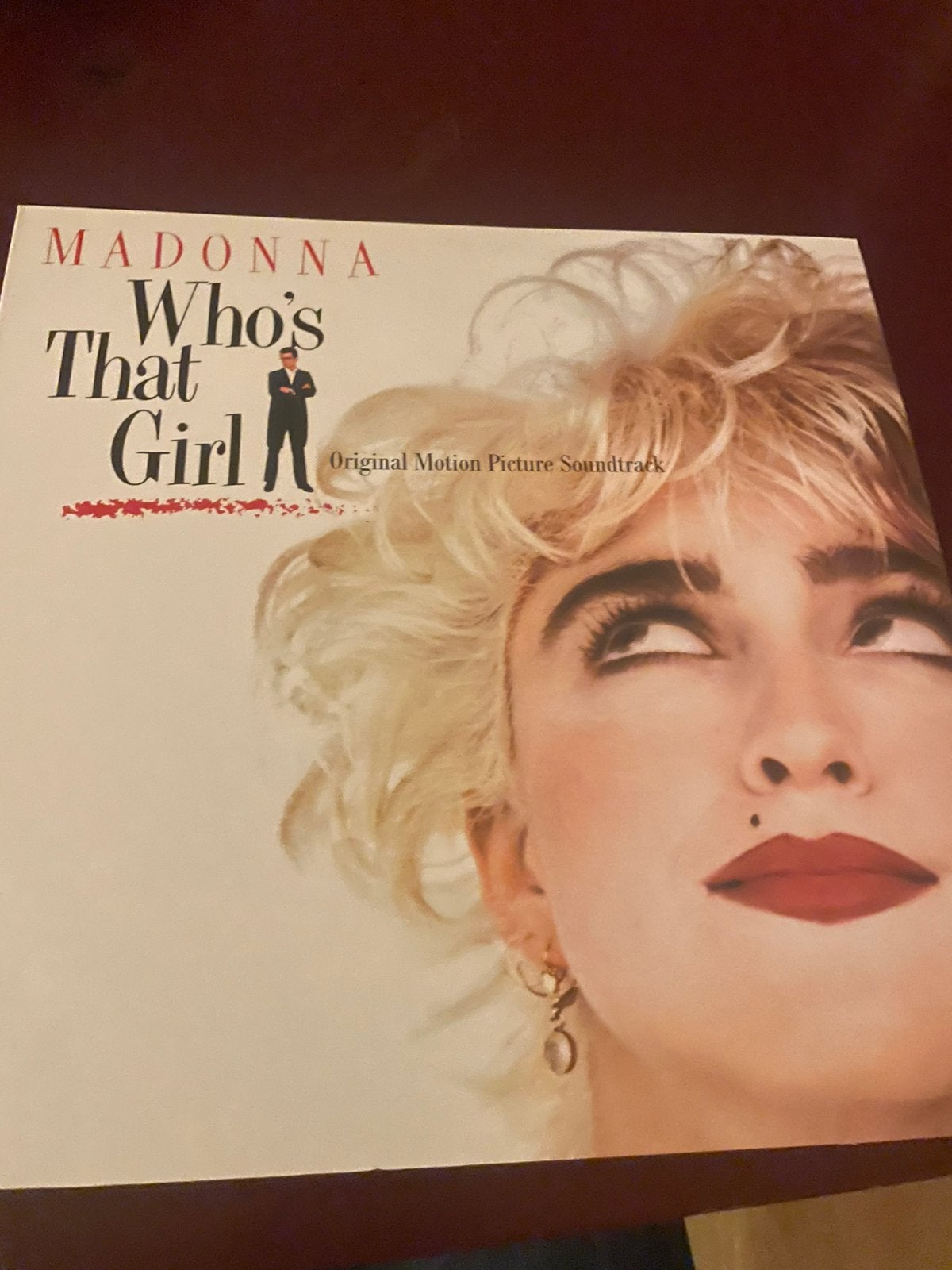 Lp madonna who’s that girl, Ophalen of Verzenden, Zo goed als nieuw, 12 inch