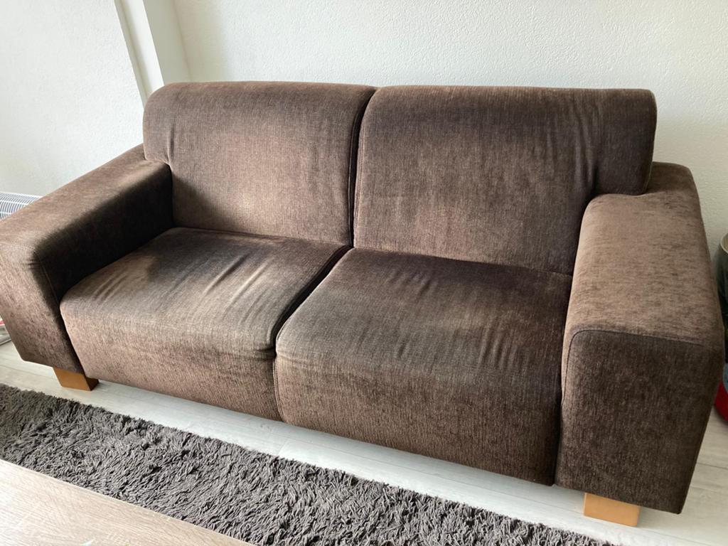 2-sits bank (gratis op te halen), Huis en Inrichting, Banken | Bankstellen, Gebruikt, Verzenden, 150 tot 200 cm, 75 tot 100 cm
