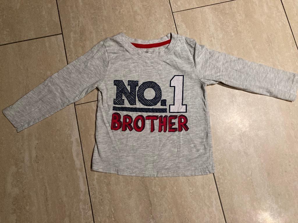 shirt maat 98 voor grote broer aankondigen zwangerschap, Gebruikt, Ophalen of Verzenden, Shirt of Longsleeve, Primark