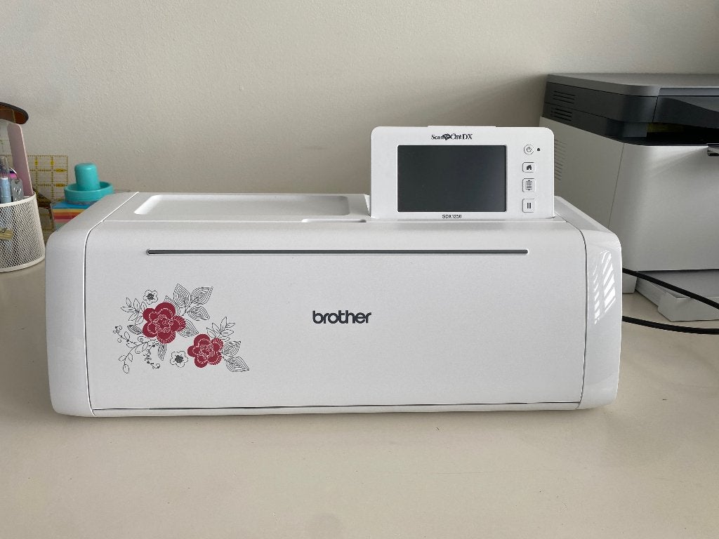 Brother Scan N Cut SDX 1250, complete set met doos en Vinyl, Hobby en Vrije tijd, Knutselen, Ophalen, Elektrisch, Zo goed als nieuw