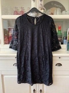 jurk - zwart - maat 42 - Nieuw!, Zwart, Maat 42/44 (L), Nieuw, Cocktailjurk