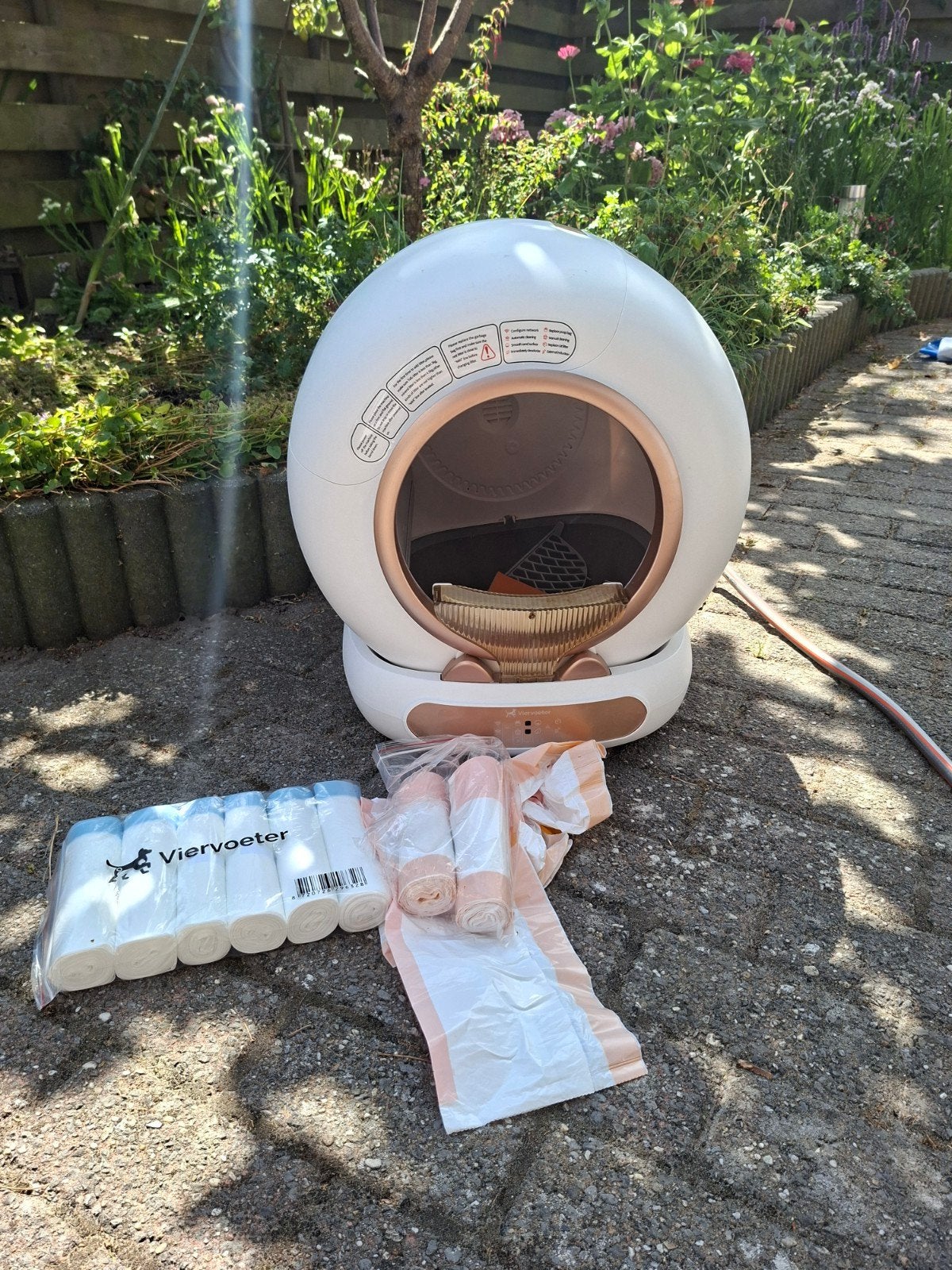 automatisch kattenbak, Ophalen, Zo goed als nieuw