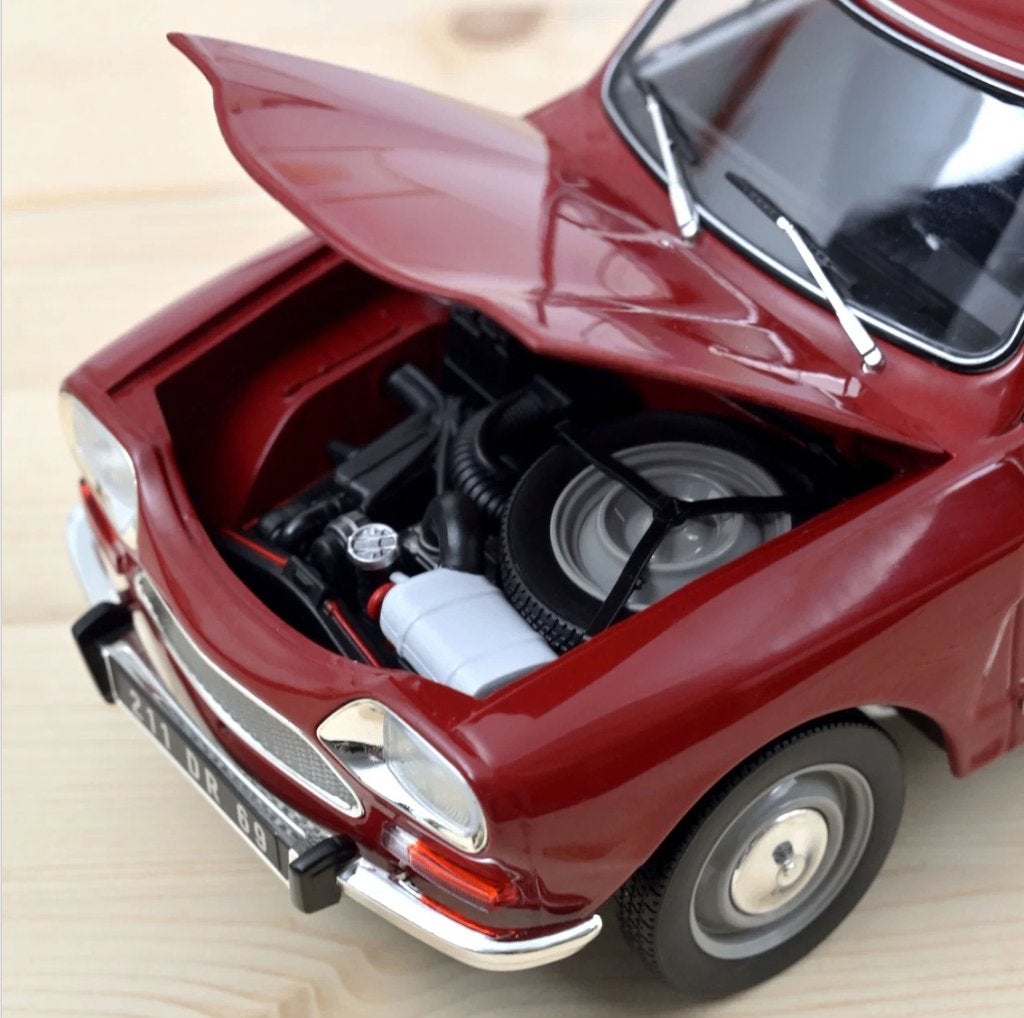 Citroen Ami 8 Club 1969 Rood 1/18 lim.ed NOREV ref. 181678, Hobby en Vrije tijd, Verzenden, Nieuw, Auto, Norev