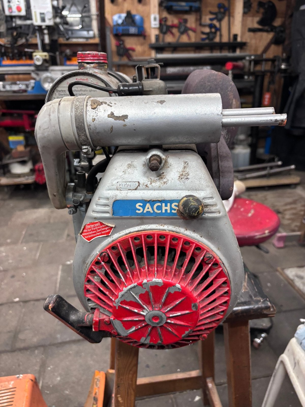 Sachs Stamo 75 aggregaat, Ophalen, Gebruikt, Benzinemotor, 1800 rpm of meer