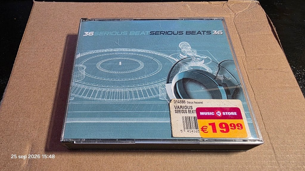 Serious Beats 36, Cd's en Dvd's, Verzenden, Zo goed als nieuw, Trance