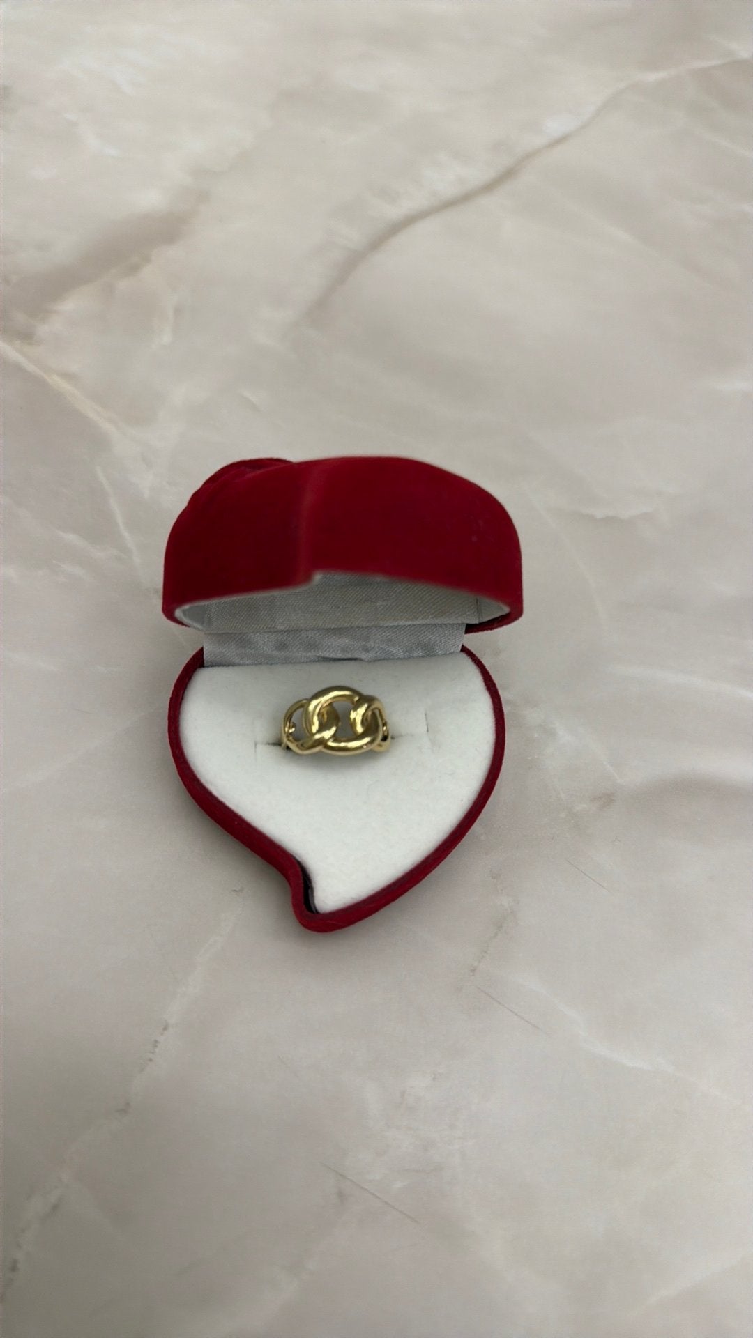 Gouden ring 14 karaat 3 gram, Ophalen of Verzenden, Zo goed als nieuw