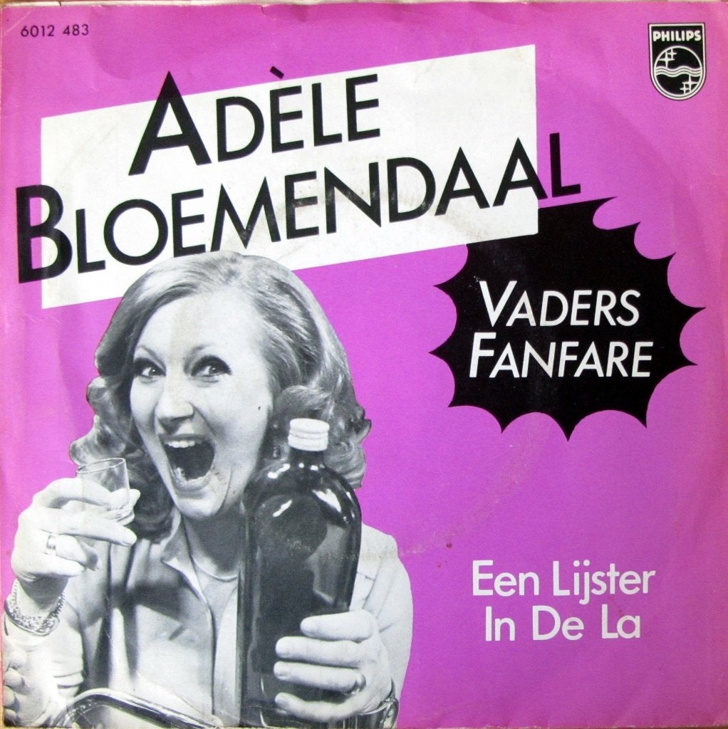 1974	Adèle Bloemendaal  	Vaders Fanfare, Fotohoes, 7 inch, Ophalen of Verzenden, Zo goed als nieuw