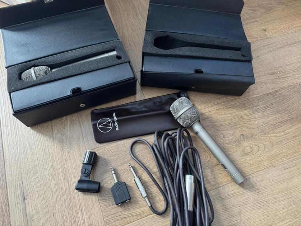 Audio-Technica AT 813 Unidirectioneel Electret Condenser Mic, Ophalen of Verzenden, Zo goed als nieuw, Zangmicrofoon