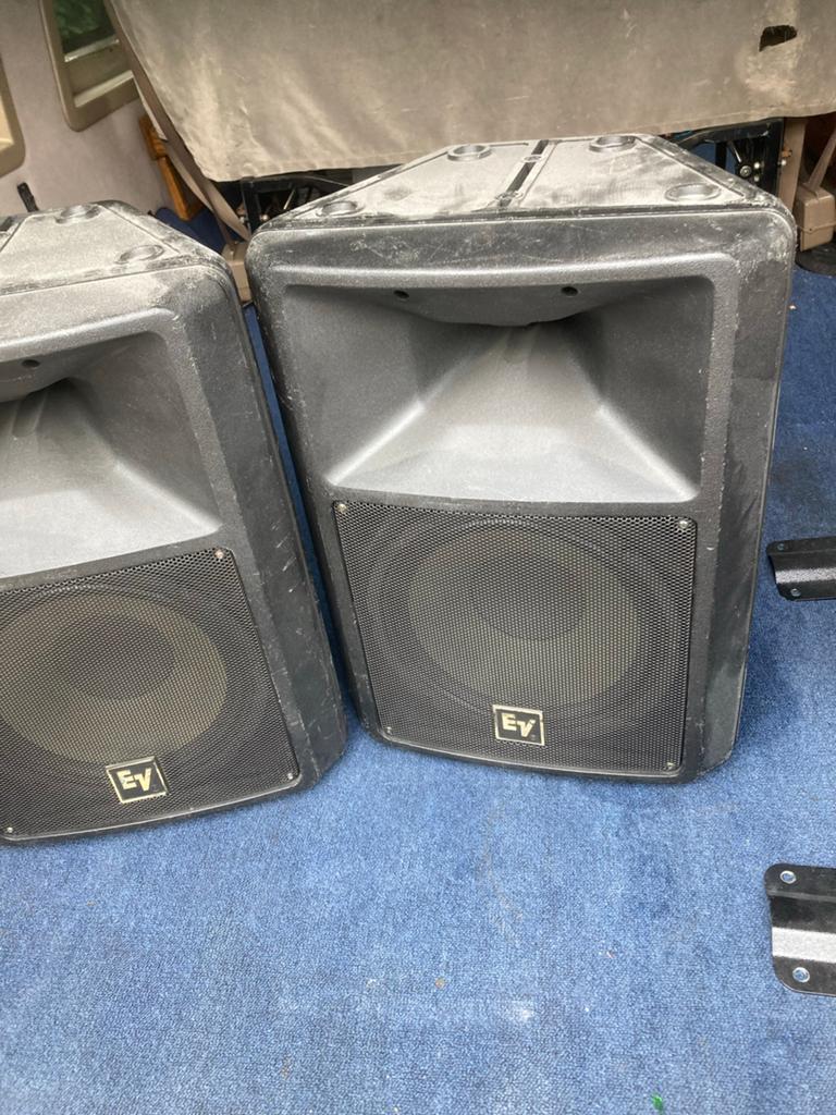 EV SX200 Passieve Luidsprekers (Set van 2), Audio, Tv en Foto, Luidsprekers, Gebruikt, 120 watt of meer, Front, Rear of Stereo speakers