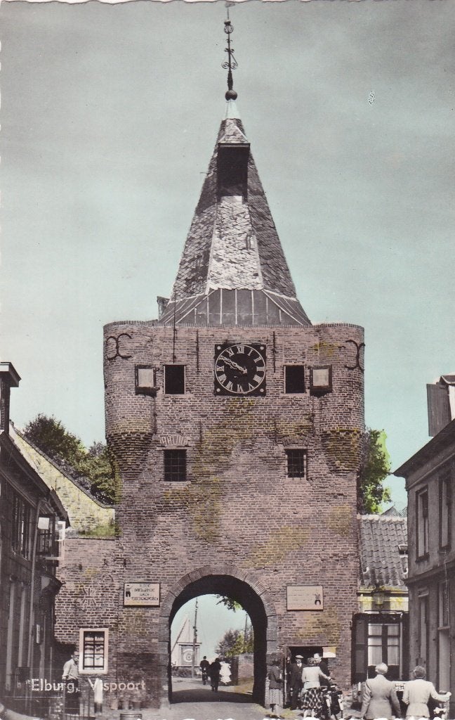 Elburg, Vispoort - Niet Gelopen, Verzenden, 1960 tot 1980, Ongelopen, Gelderland
