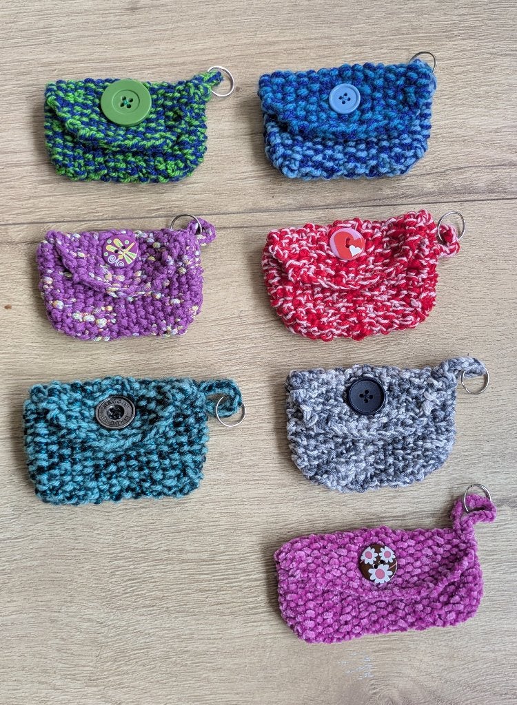 Tasje mini voor accessoires bv oortjes. Met sleutelring, Ophalen of Verzenden, Nieuw