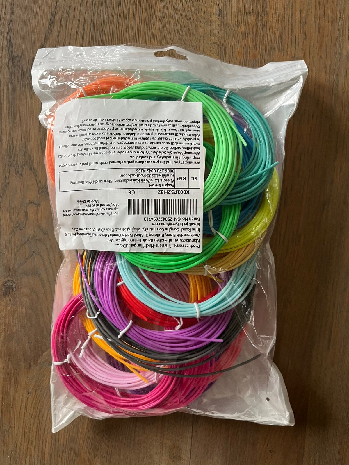 Filament voor 3d pen en/ of printer, Ophalen of Verzenden, Nieuw