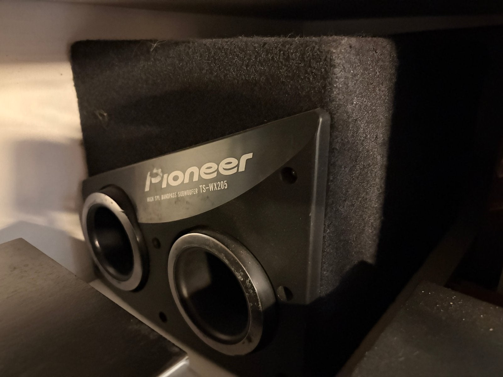 Pioneer subwoofer TS-WX205, Ophalen of Verzenden, Zo goed als nieuw