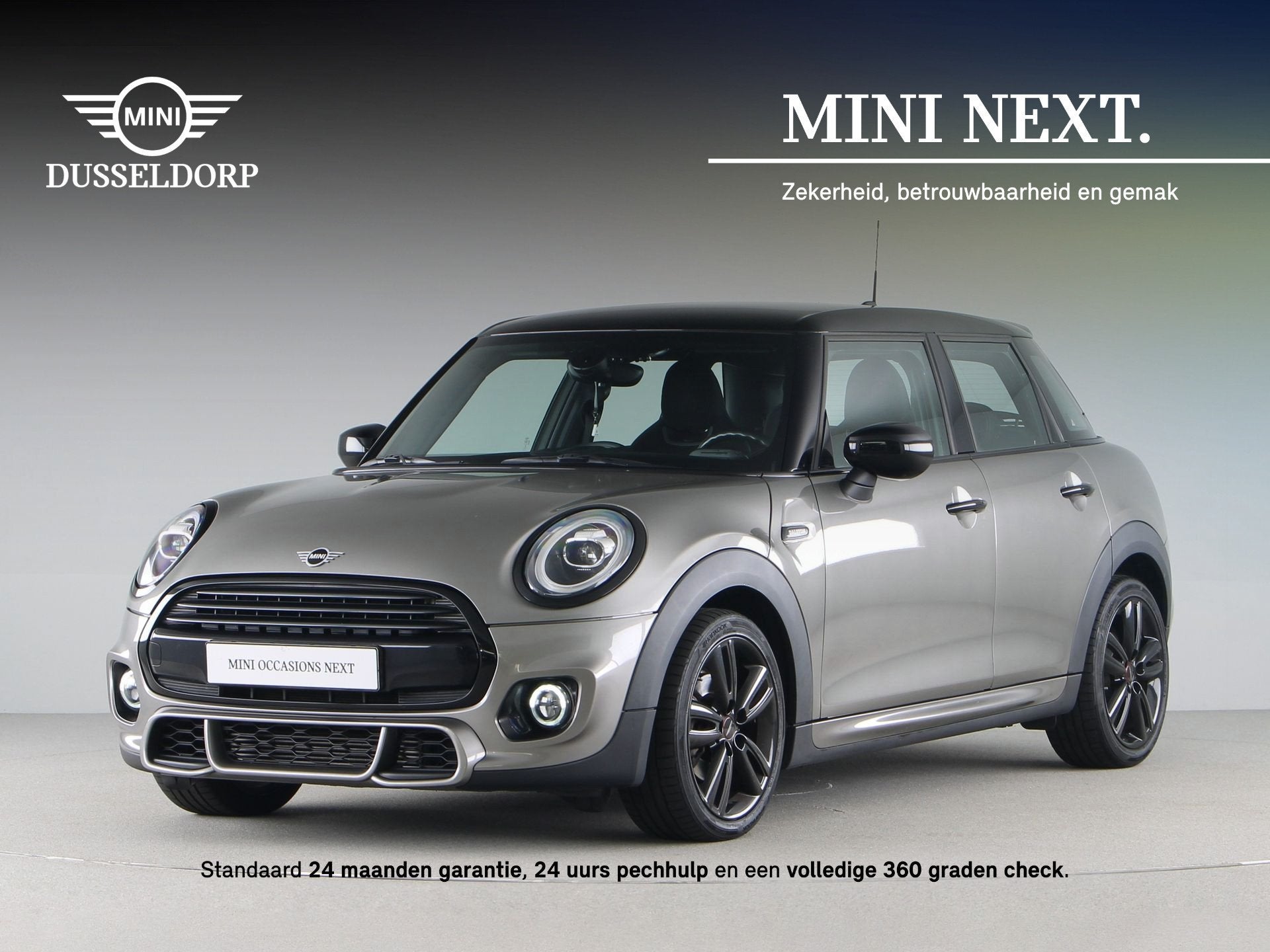 MINI 5-deurs Cooper Dalston Edition (bj 2021), Voorwielaandrijving, 136 pk, Gebruikt, Met garantie (alle)